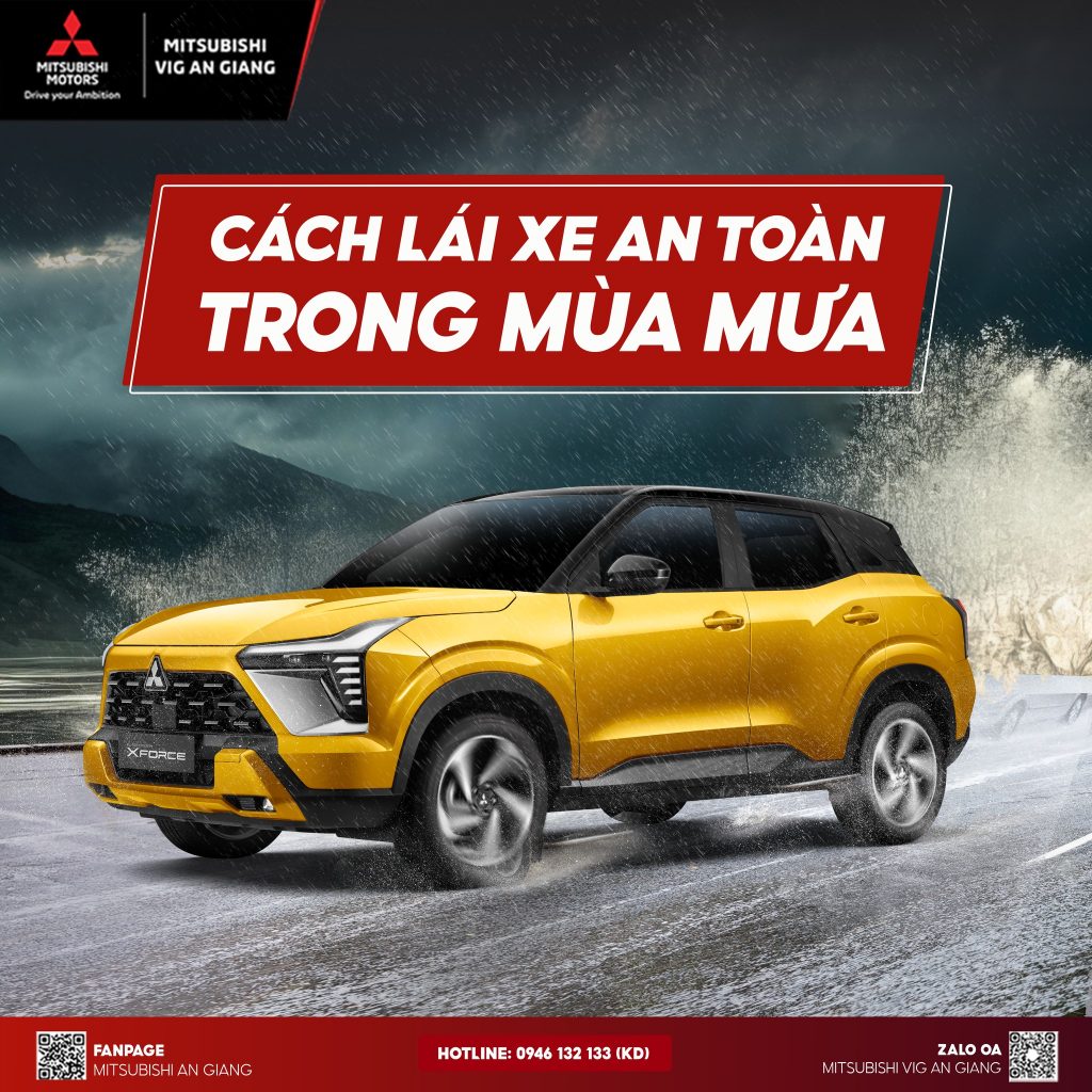 🌧️ LÁI XE MÙA MƯA – CẨN THẬN HƠN, AN TOÀN HƠN, BỎ TÚI NGAY 4 BÍ KÍP LÁI XE AN TOÀN TRONG MÙA MƯA 🌧️