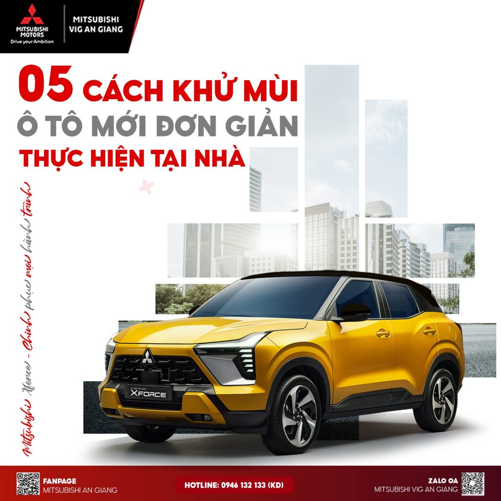 🚗 [5 CÁCH KHỬ MÙI Ô TÔ MỚI – ĐƠN GIẢN, HIỆU QUẢ NGAY TẠI NHÀ] 🚗