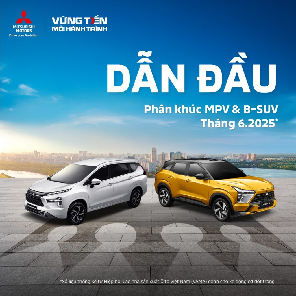 🚗 XPANDER & XFORCE 🚗 BỘ ĐÔI THỐNG LĨNH TOP DOANH SỐ THÁNG 6