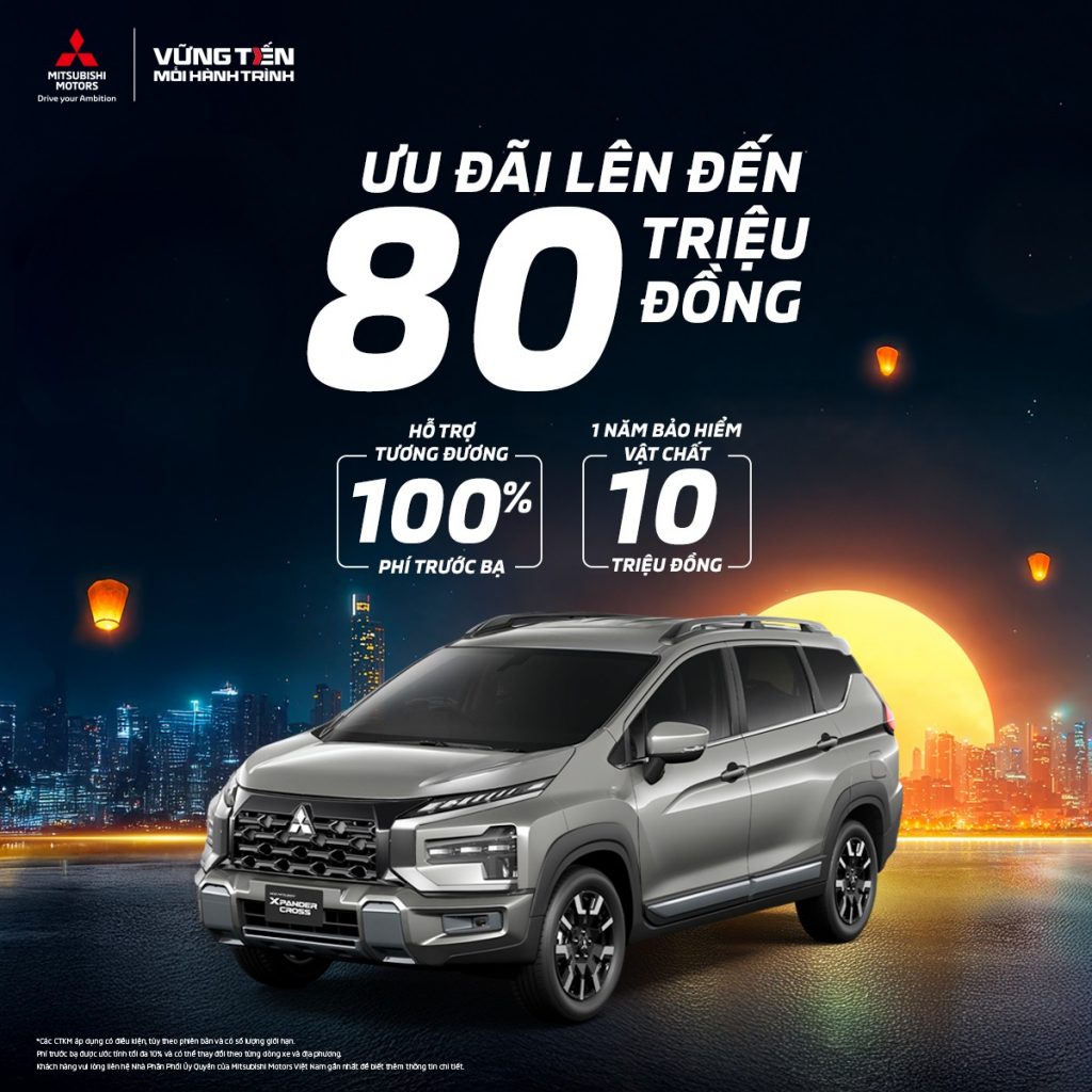 🚘 THÁNG 10 SANG – RƯỚC ƯU ĐÃI VÀNG CÙNG MITSUBISHI VIG AN GIANG 🚘