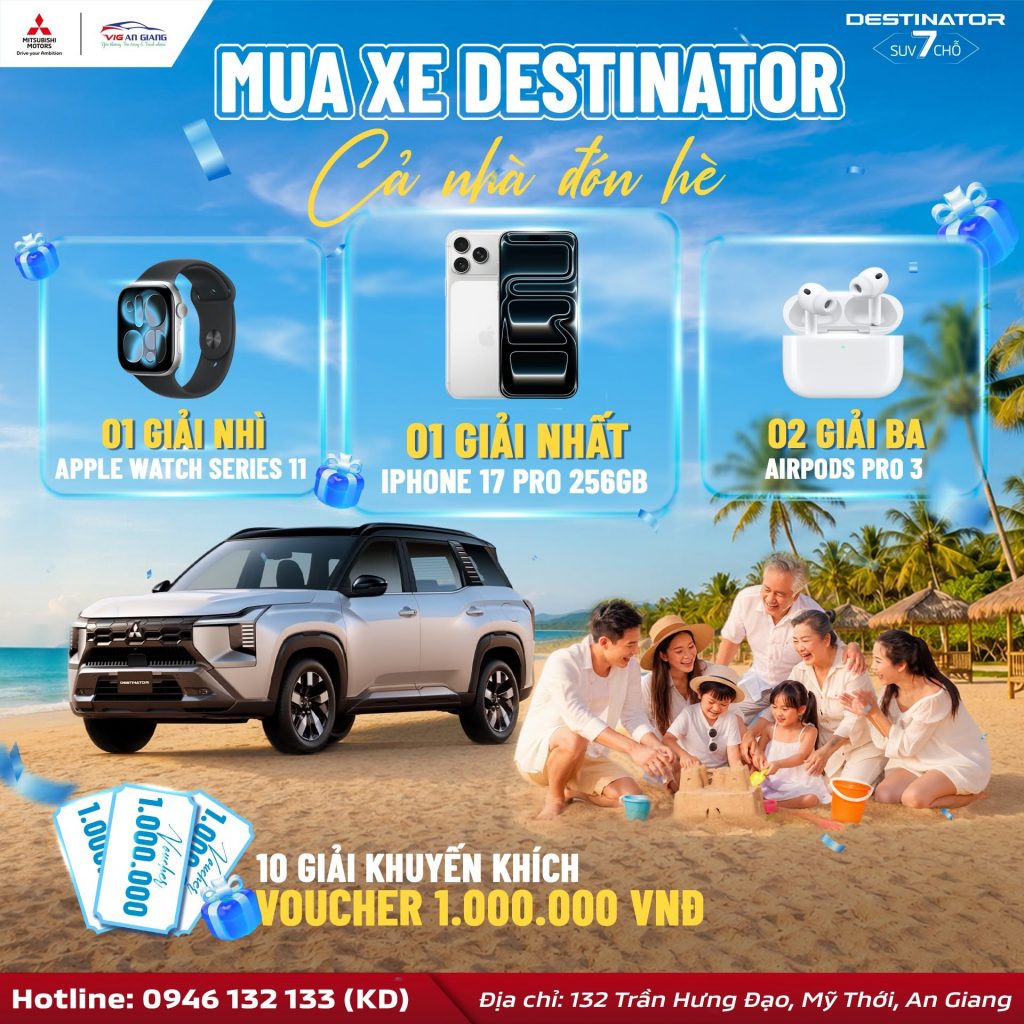 🎉 MUA DESTINATOR – CẢ NHÀ ĐÓN HÈ, RINH QUÀ ĐẾN 70 TRIỆU ĐỒNG 🎁