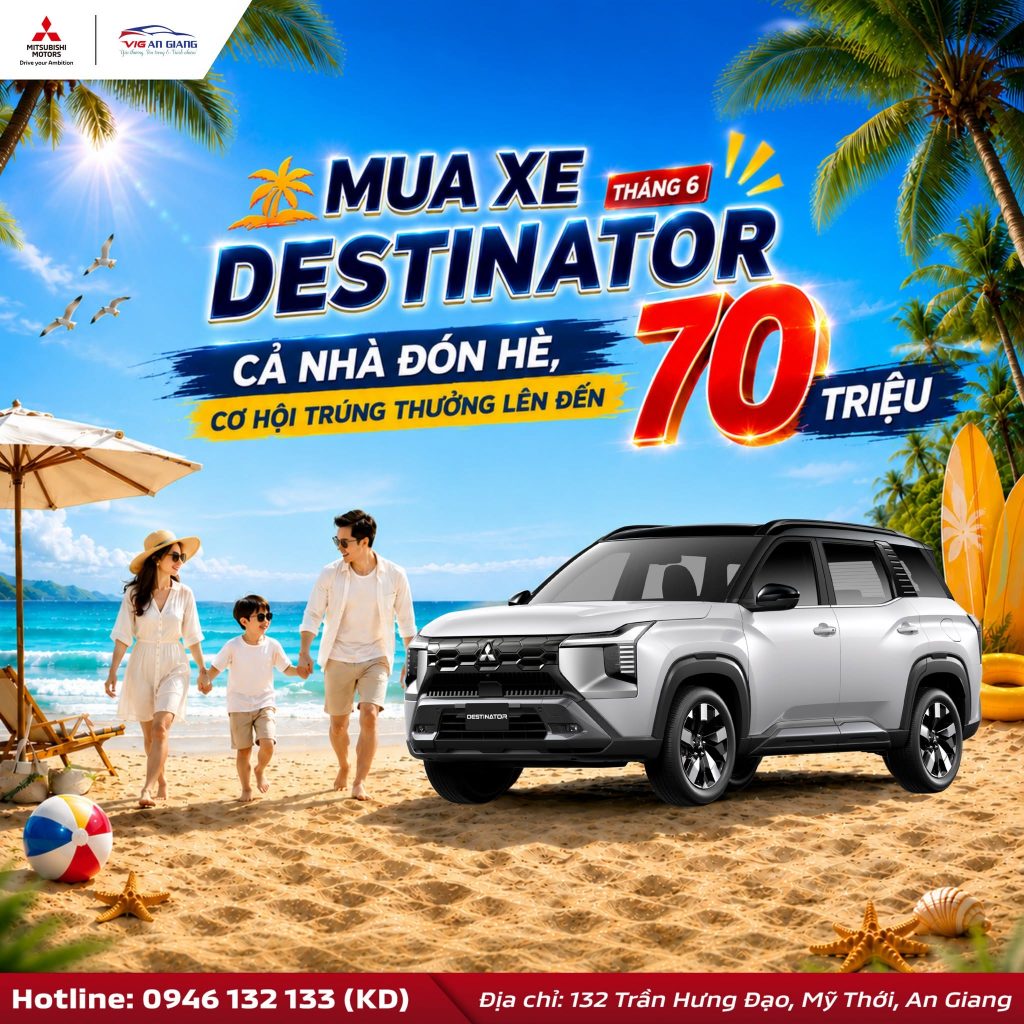 ☀️ SỞ HỮU DESTINATOR THÁNG 06 – NHẬN NGAY ƯU ĐÃI KÉP🎁