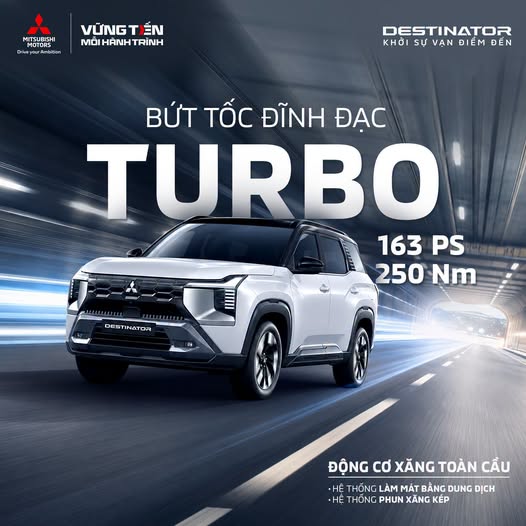 MITSUBISHI DESTINATOR – BỨT TỐC MẠNH MẼ, VẬN HÀNH ĐĨNH ĐẠC.