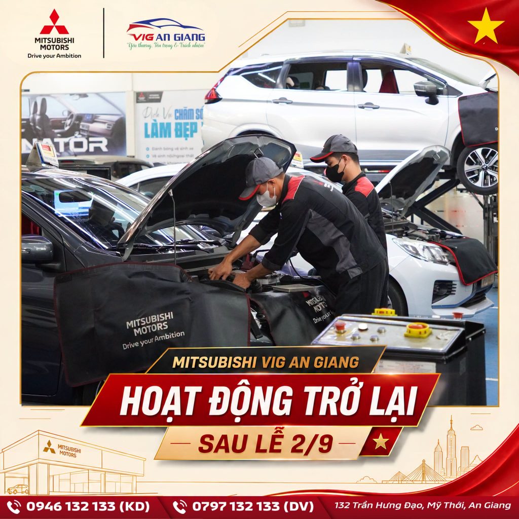 MITSUBISHI VIG AN GIANG ĐÃ TRỞ LẠI SAU LỄ 2/9 🇻🇳